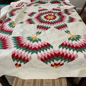 Hand stitched quilt